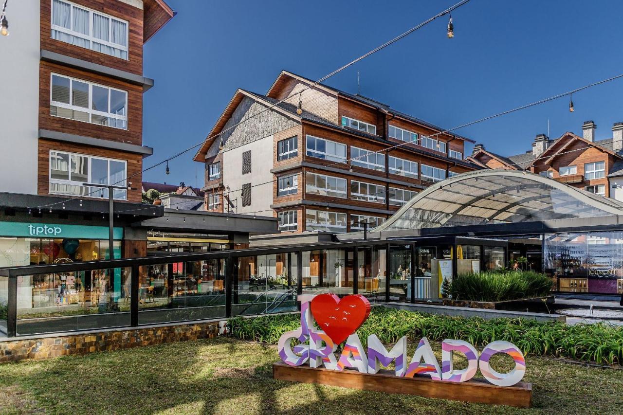 Apto Vita Boulevard Duas Suites Gramado Esterno foto